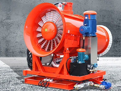 噴霧風機針對礦山開采行業(yè)具有很大的作用