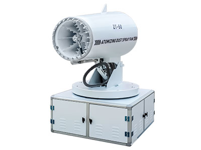 風送式除塵霧炮機應用廣泛，都具備什么特點呢？