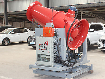 工礦除塵霧炮機接電源和水源時需注意什么?以下5點需特別注意