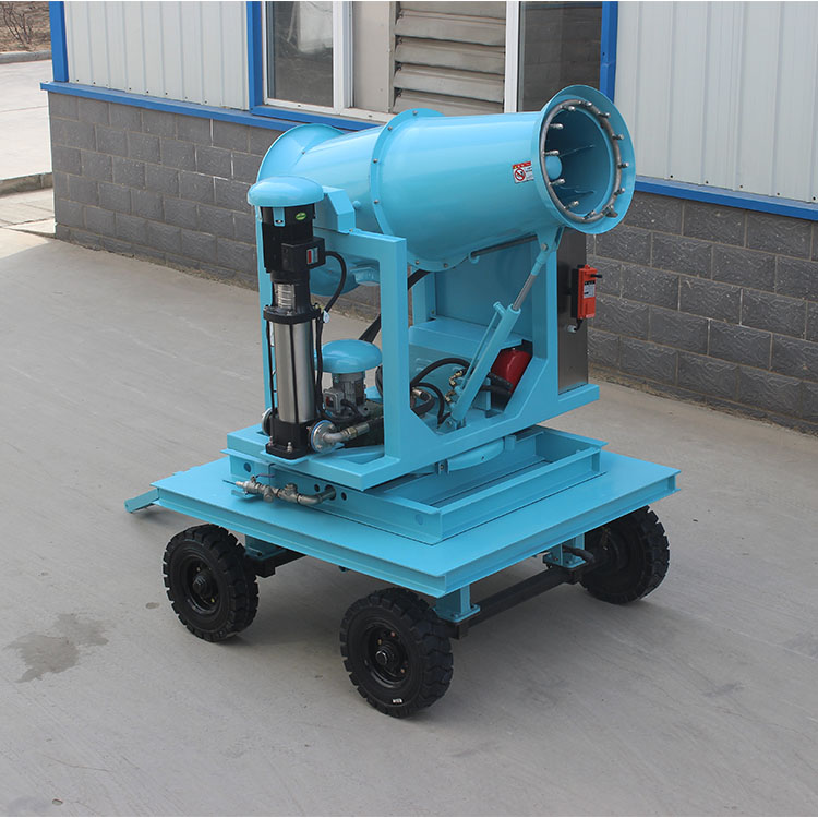 大型農(nóng)林可以使用炮霧機進行施肥加濕嗎？