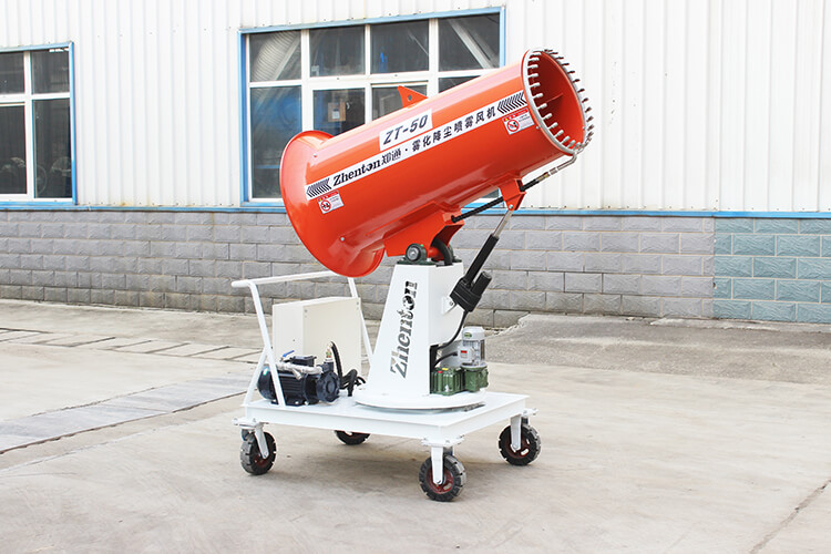 移動炮霧機如何防止銹蝕？