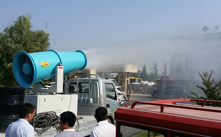 除塵霧炮機的除塵原理是什么？