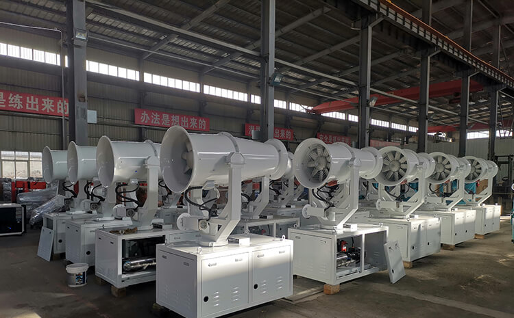 霧炮機(jī)抑塵的原理是什么? 霧炮機(jī)抑塵的原理是什么?