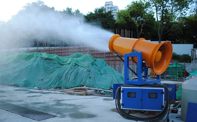 工地霧炮機(jī)多少錢一臺？