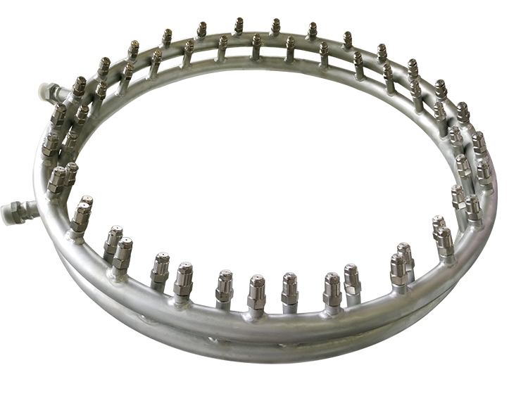 霧炮機的水環(huán)以及噴頭是什么材質(zhì)的？