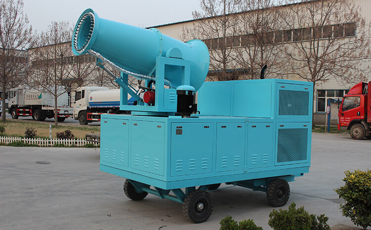 環(huán)保霧炮機怎樣實現(xiàn)霧霾治理？霧霾是怎樣形成的？