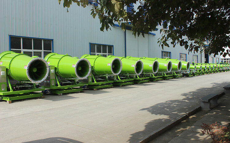 固定式霧炮機的工作原理有哪些？