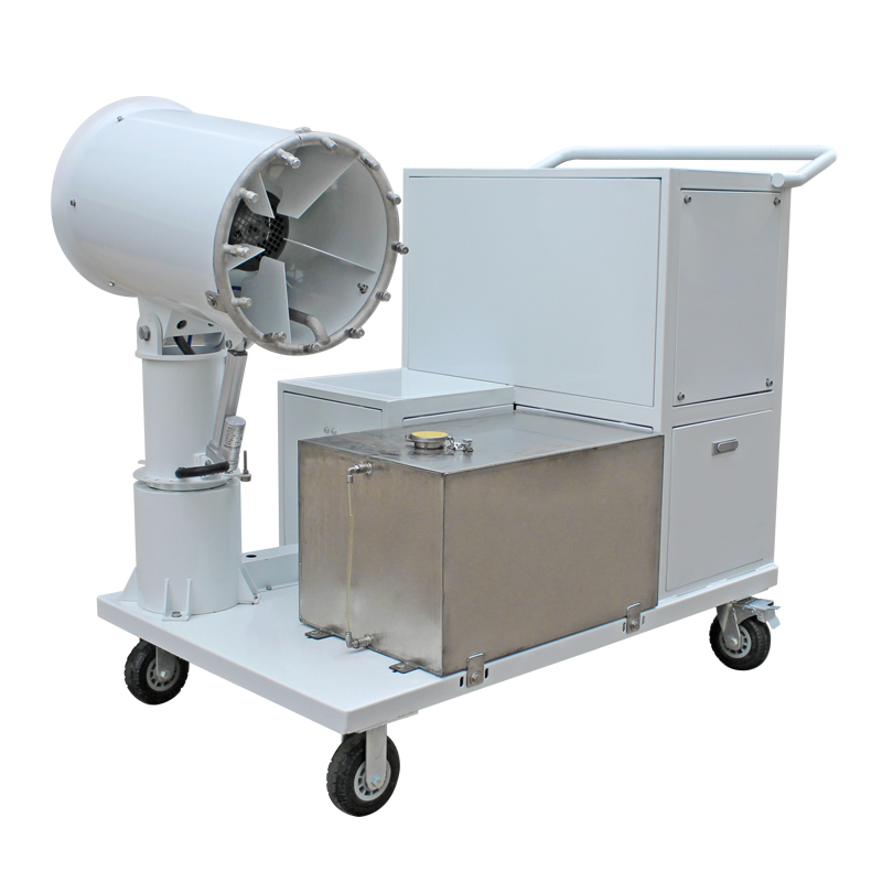 除塵霧炮機(jī)的霧炮射程有哪些類(lèi)型？都適合在哪些場(chǎng)合使用？