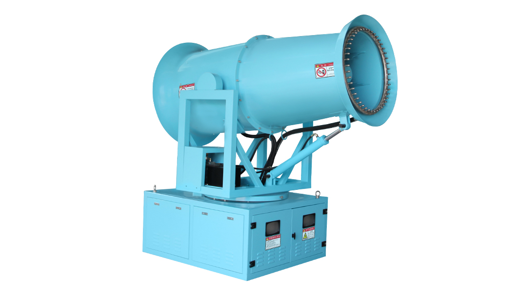 煤場(chǎng)里使用的炮霧機(jī)您見(jiàn)過(guò)嗎？炮霧機(jī)的作用是什么？?jī)?yōu)點(diǎn)有哪些?