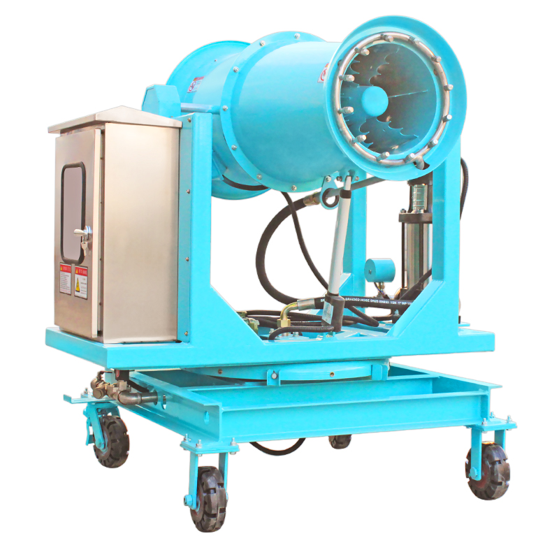 環(huán)保霧炮在礦山沙場使用降塵效果好嗎？