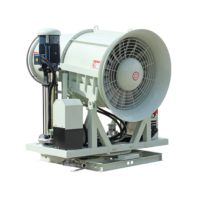 炮霧機如何實現上下左右旋轉？