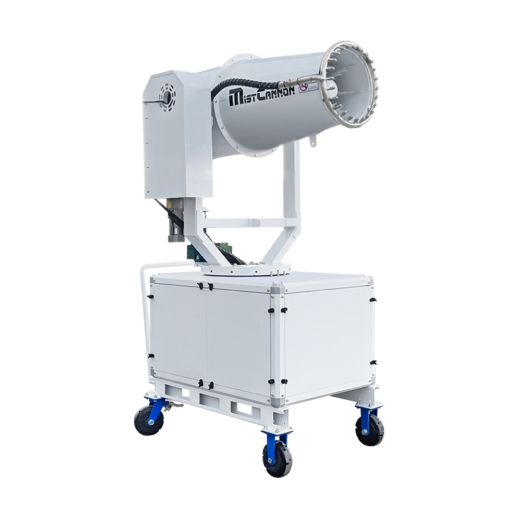 霧炮機有多少米射程的？鄭通霧炮廠家告訴您