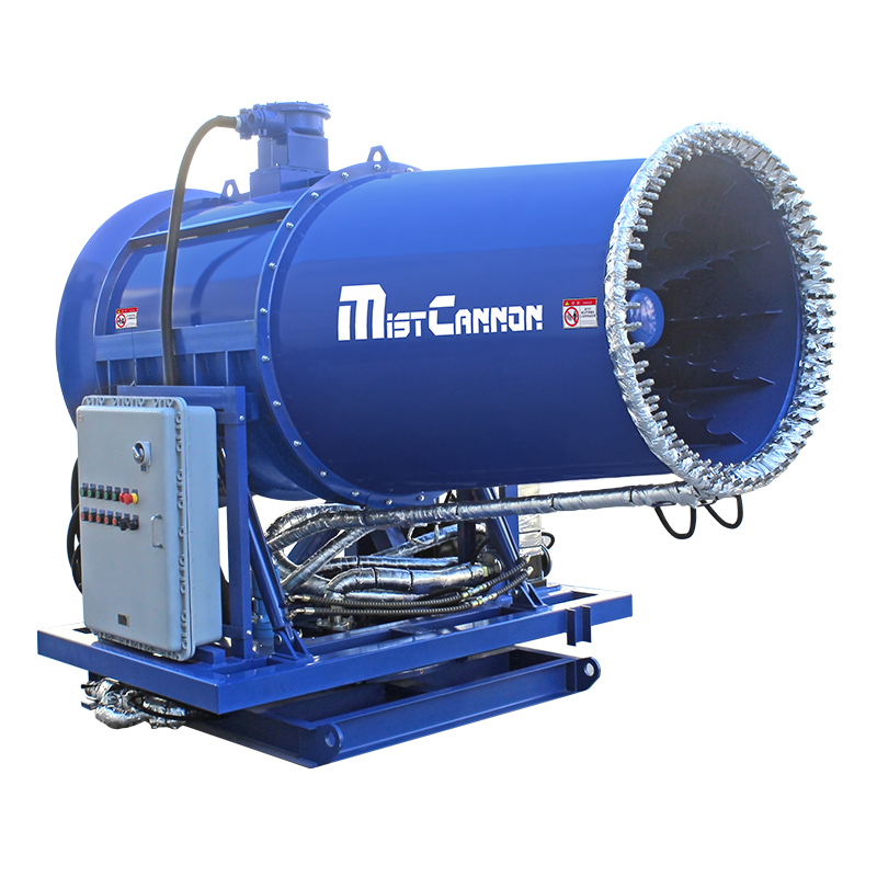 大型港口揚塵作業要用哪種霧炮機設備？